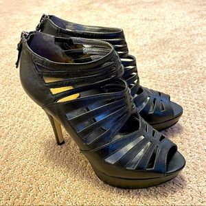 Marc Fisher Platform Cage Stilletos